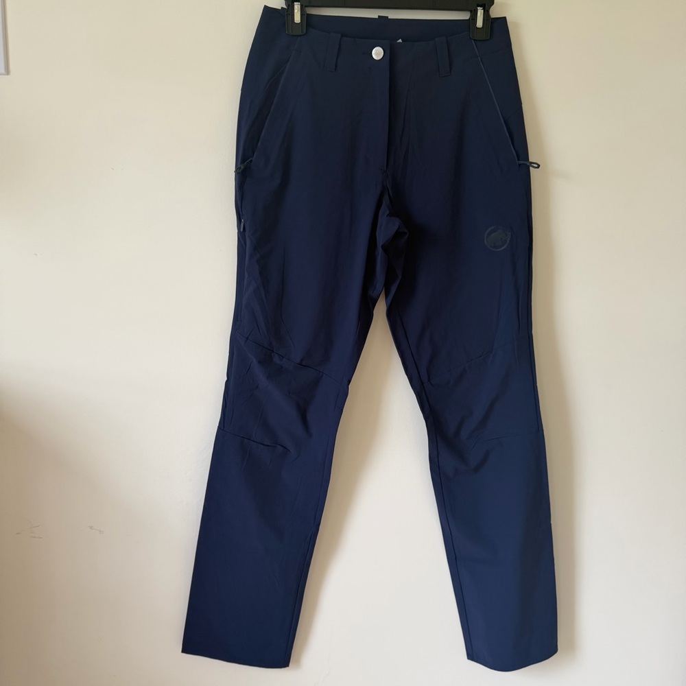 Mammut  Runbold Lightweight Hiking Pants Navy Women's Size 6